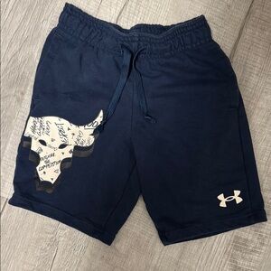 Under Armour project rock rival shorts YXS
